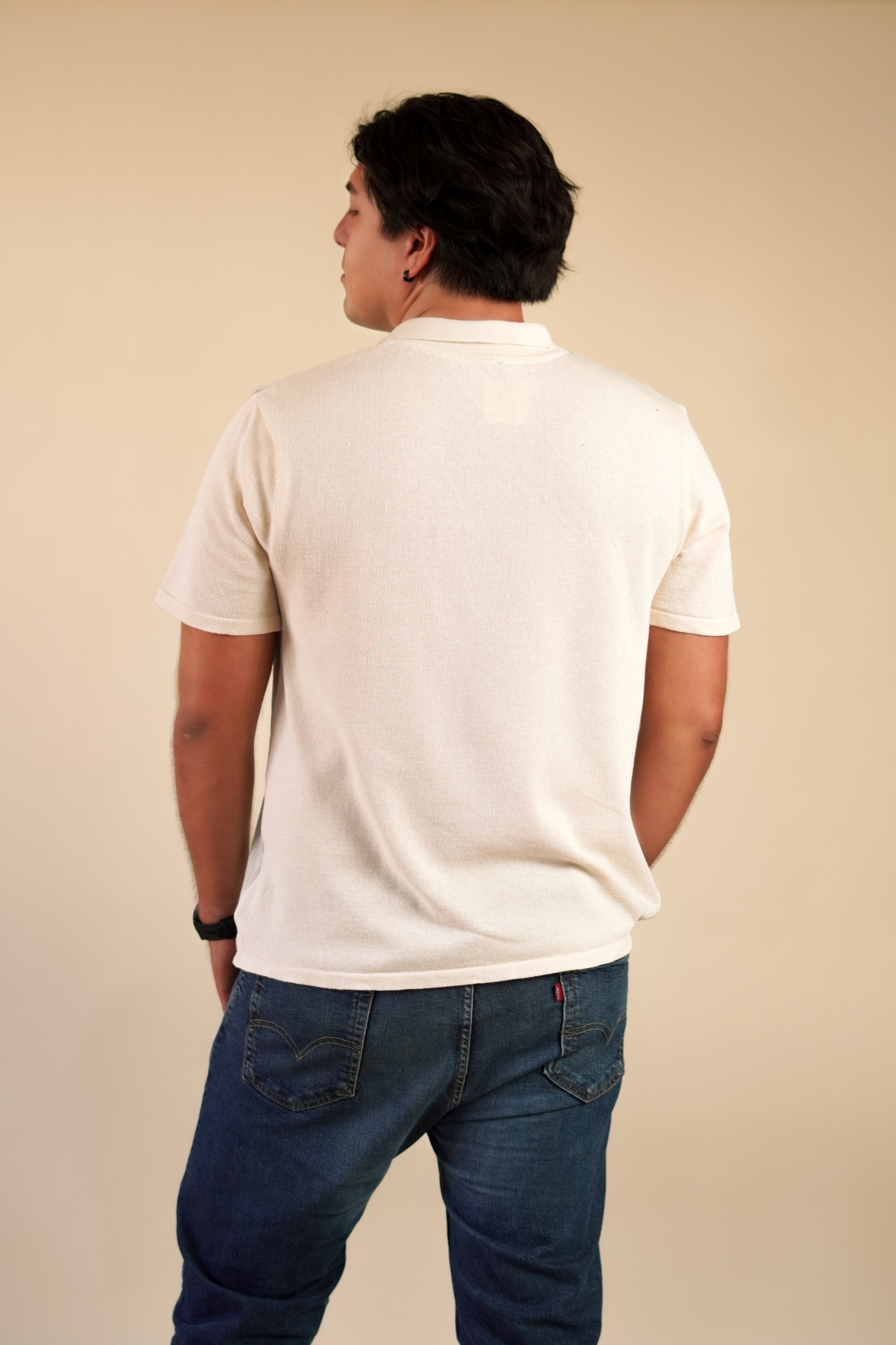 Playera Polo Rayas