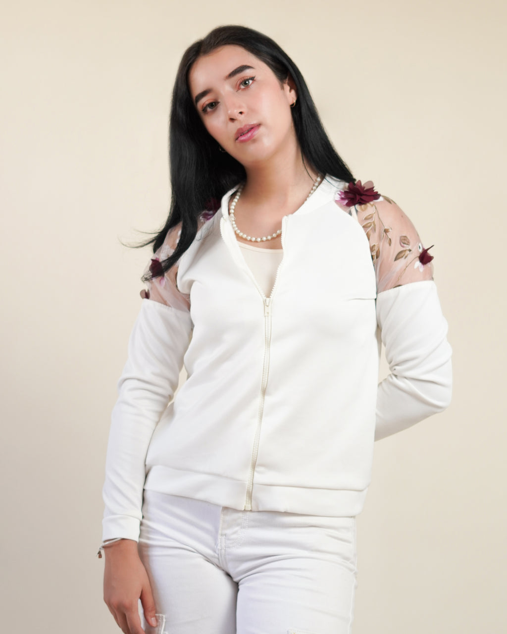 Sudadera Florecitas
