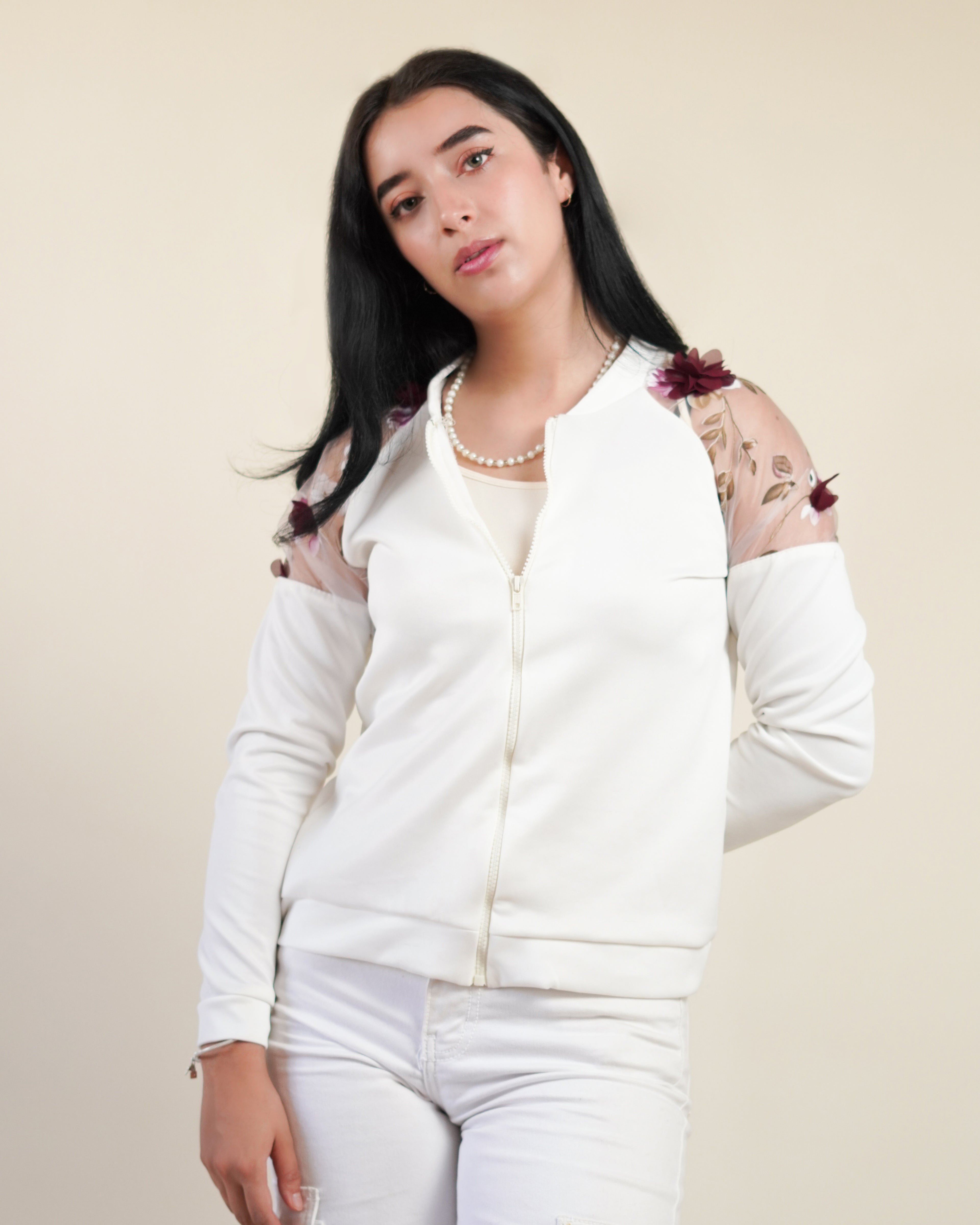 Sudadera Florecitas