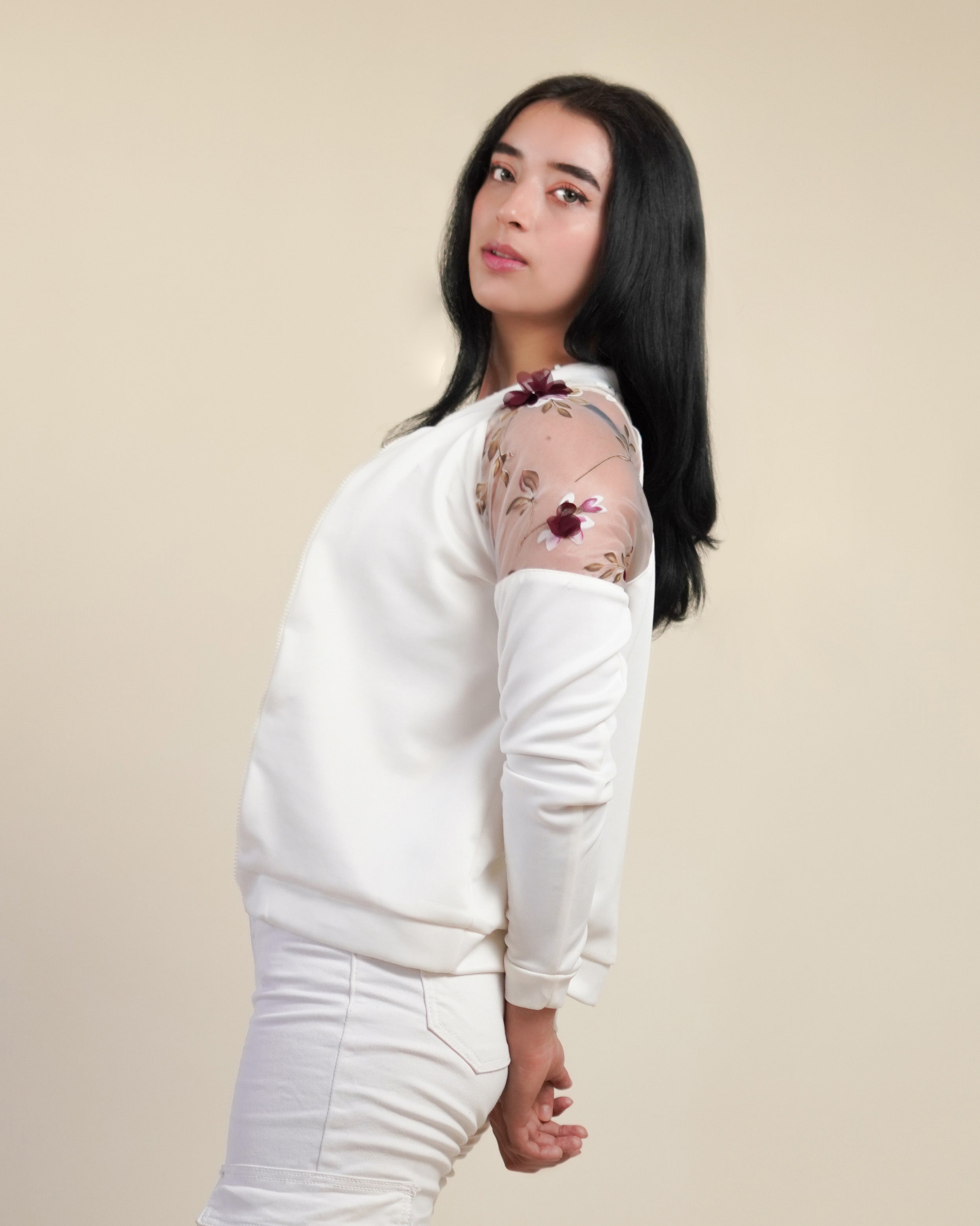 Sudadera Florecitas