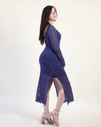 Vestido Midi Azul