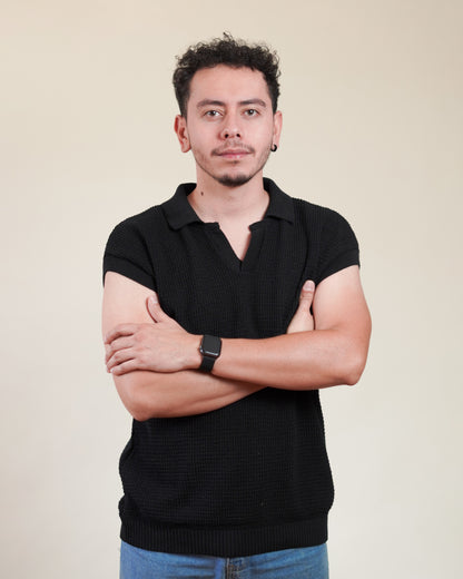 Playera Polo Calada
