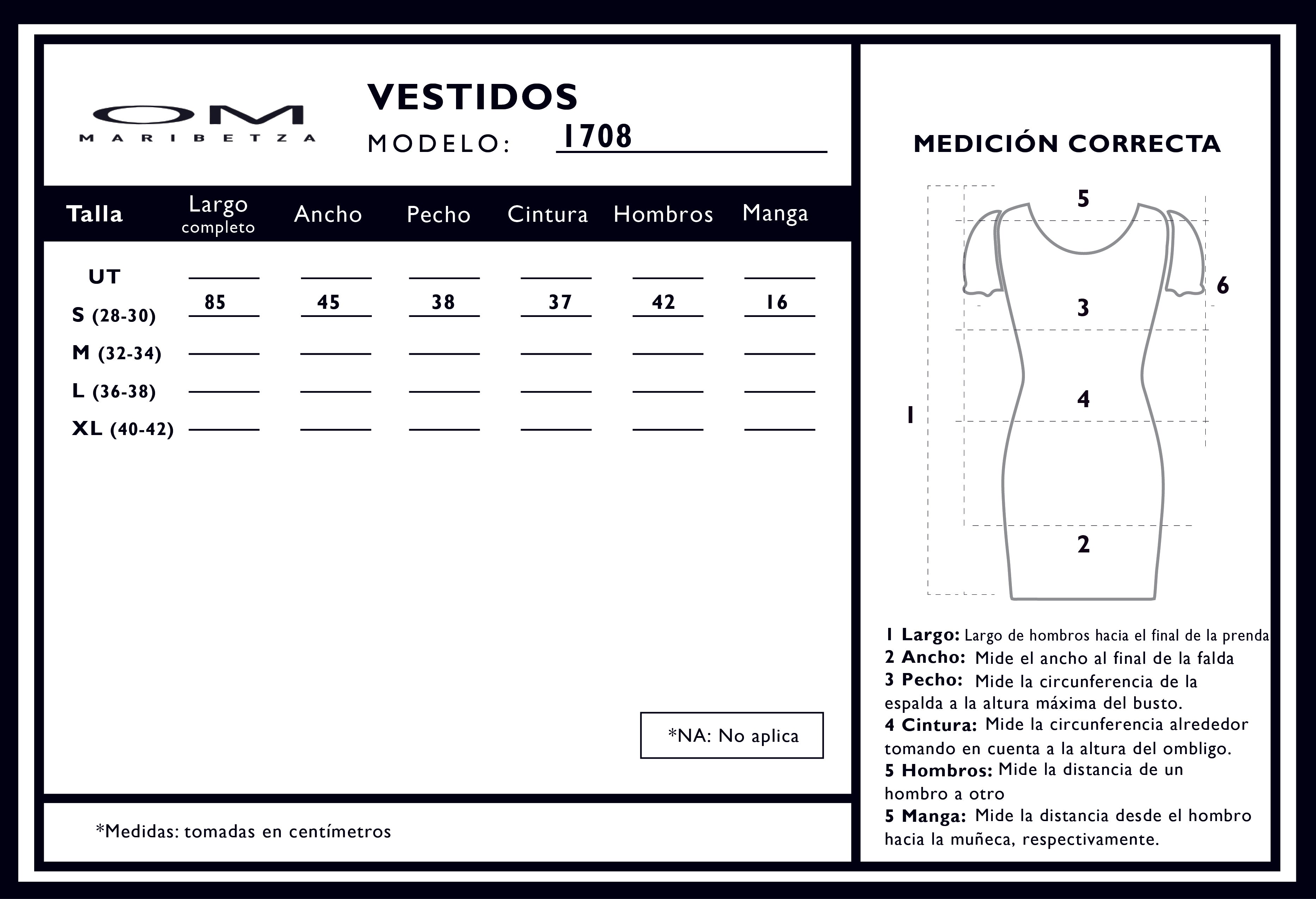 Vestido Azul Eléctrico