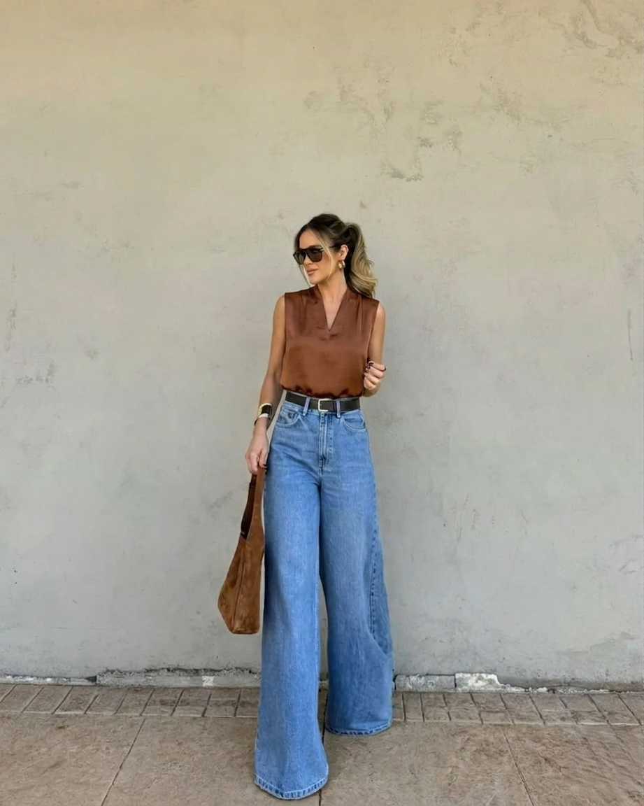 Blusa Con Escote