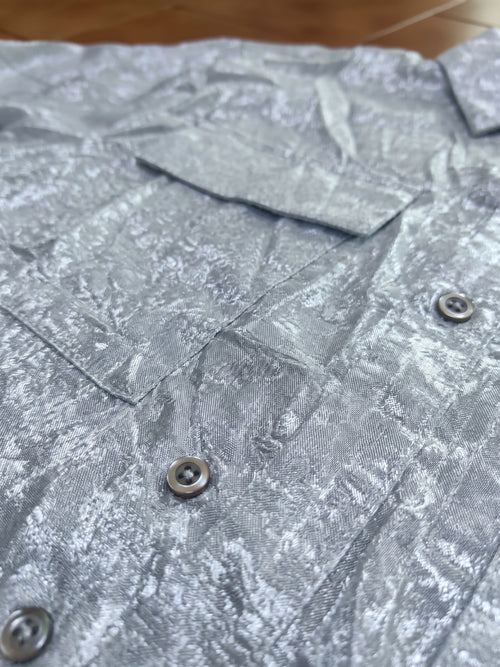 Camisa Platinada satén