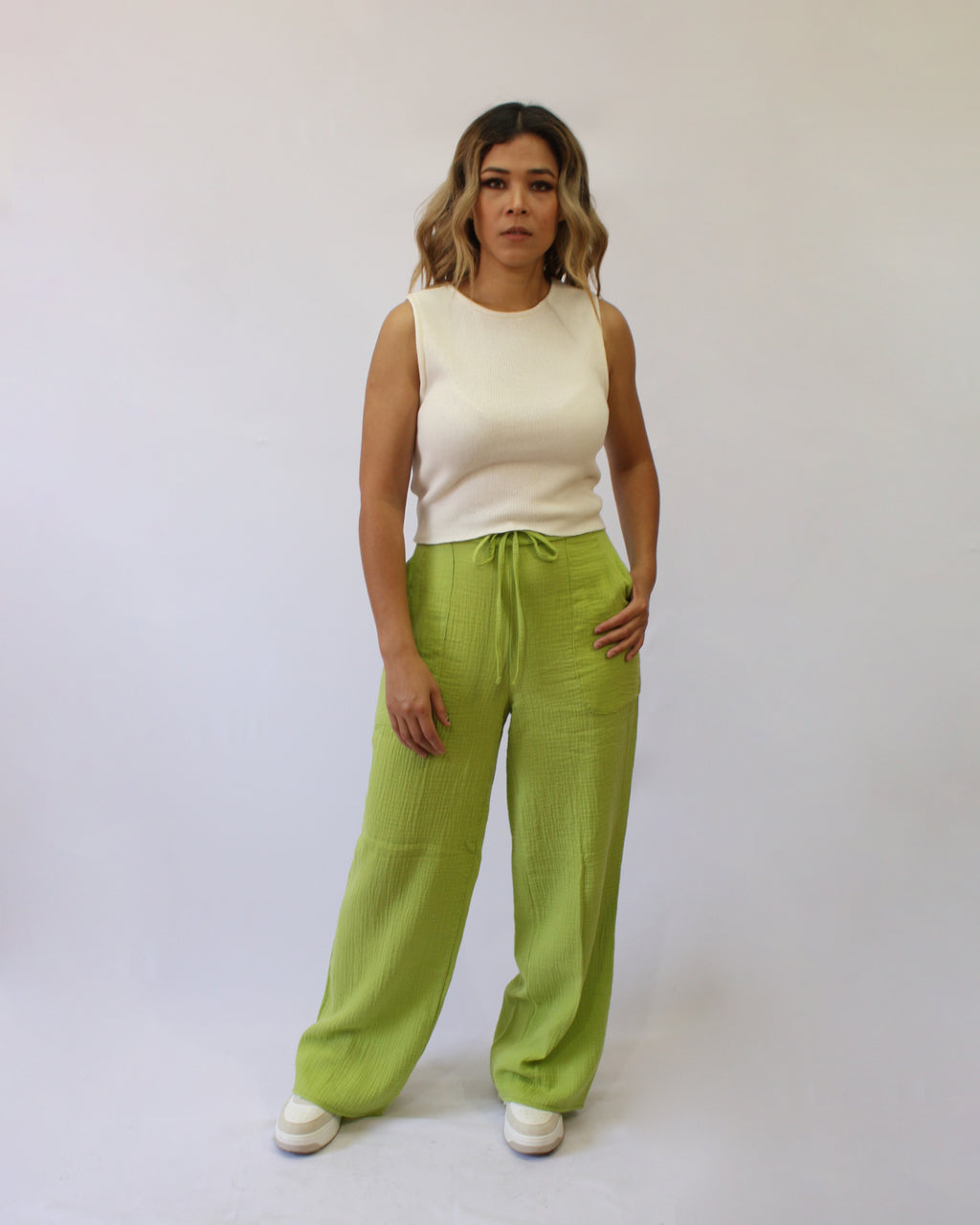 Pantalón Pierna Amplia