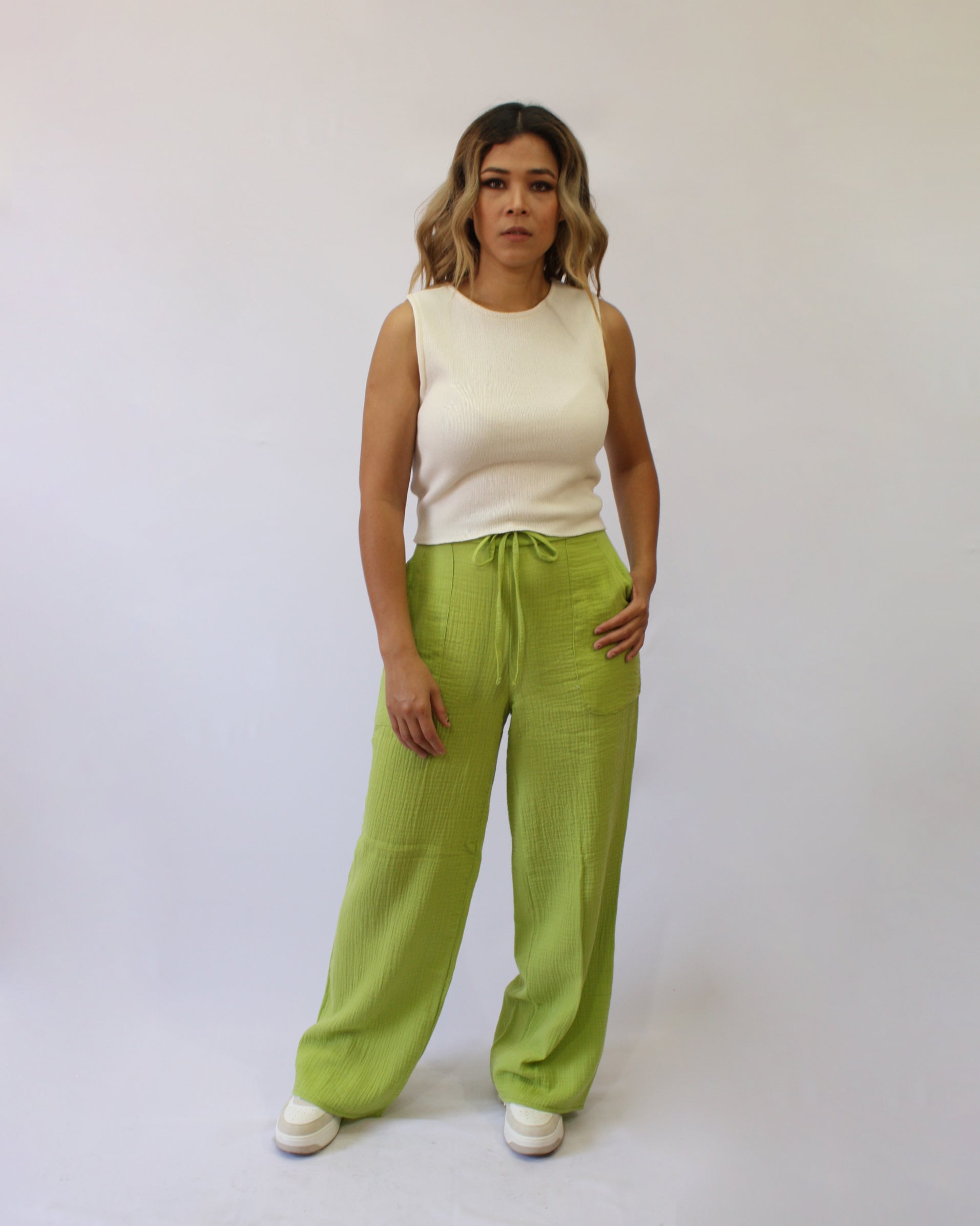 Pantalón Pierna Amplia