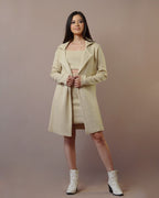 Set Abrigo Falda y Top