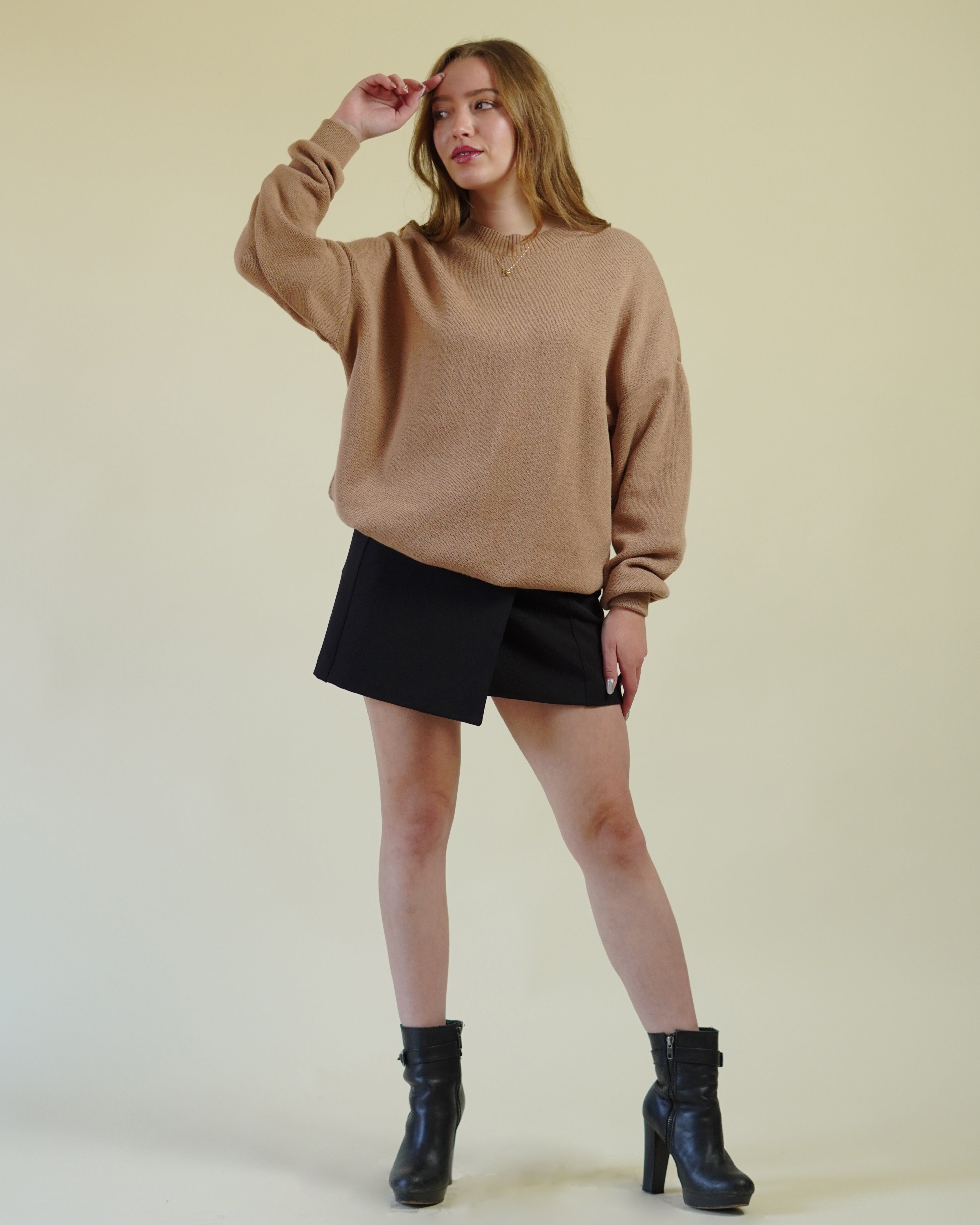 Sudadera Camel