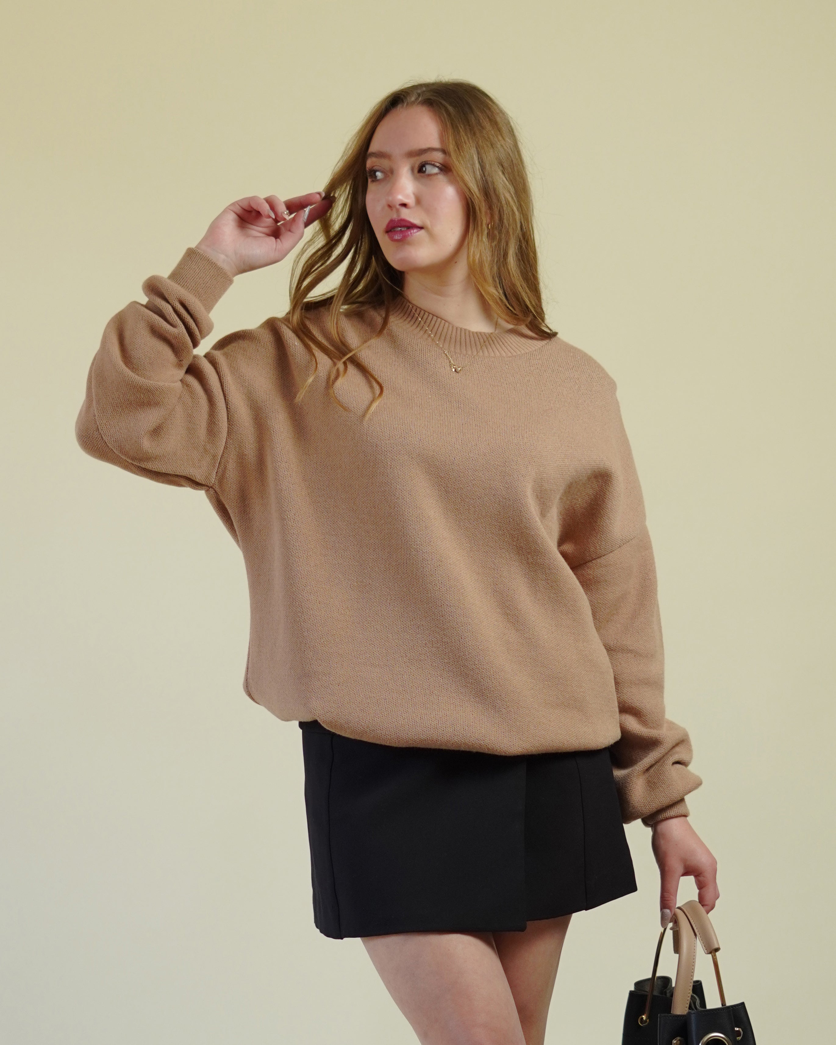 Sudadera Camel
