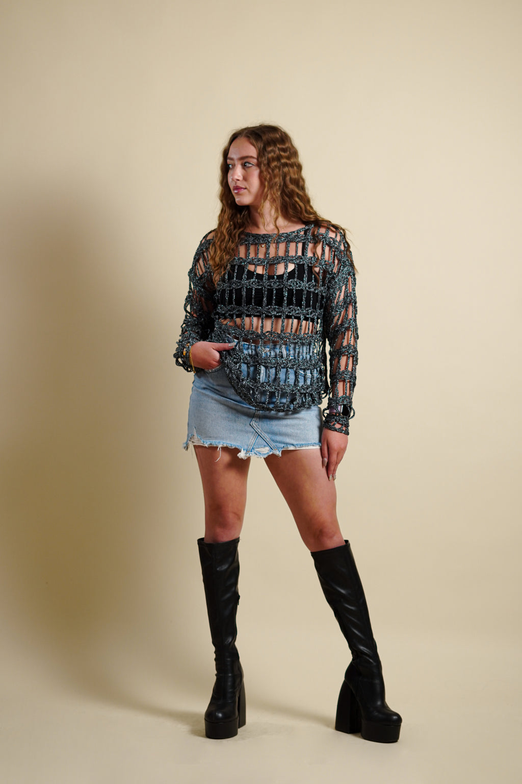 Blusa Calada Plata