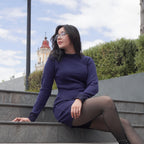Vestido Corto Manga Larga